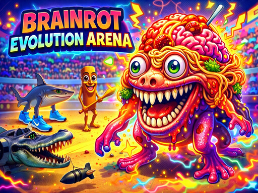 Brainrot Evolution Arena gameplay preview